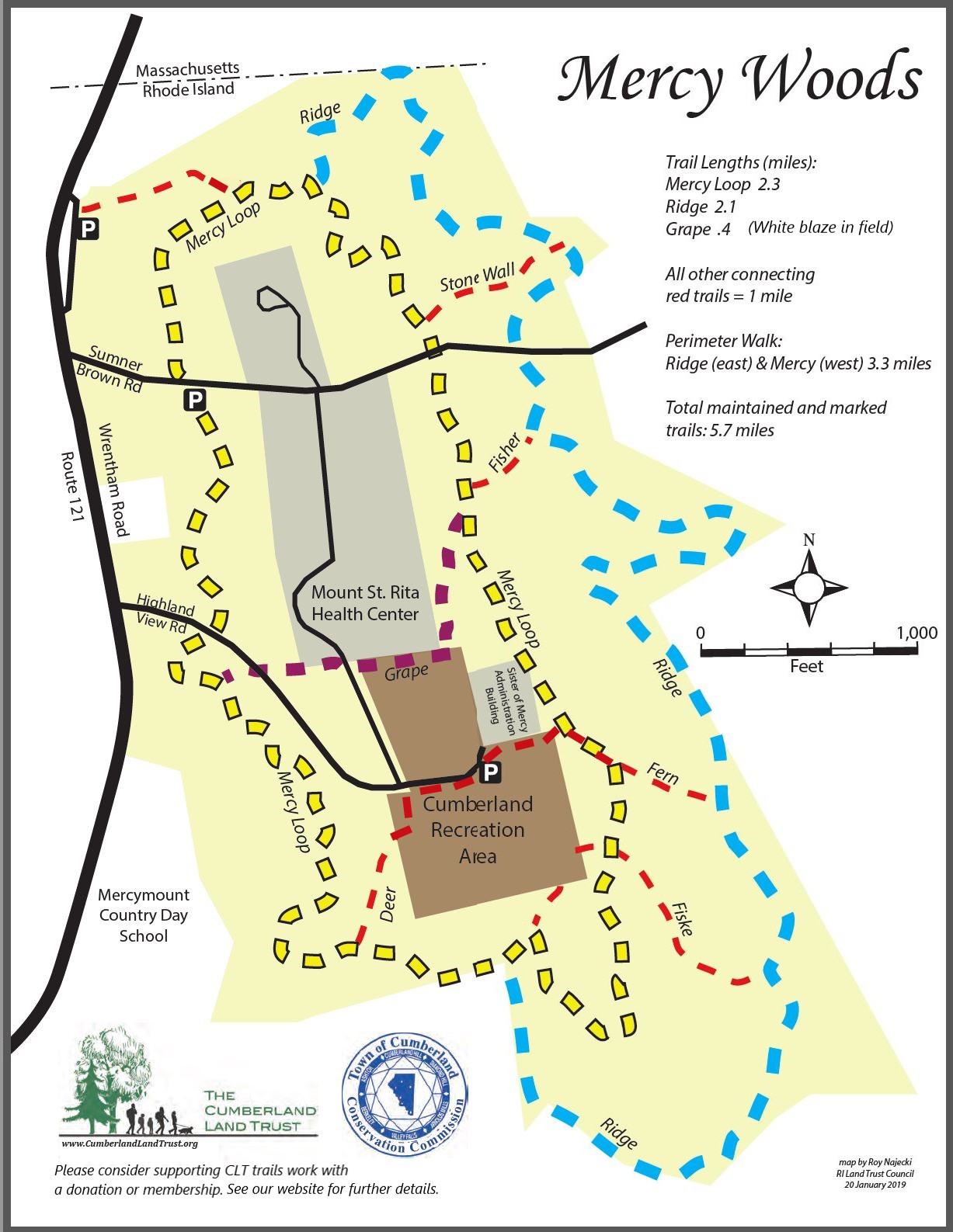 To The Cumberland Land Trust Public Preserve Brochures Page!